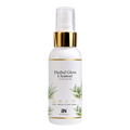 Herbal Glow Cleanser bottle with gold cap on a white background